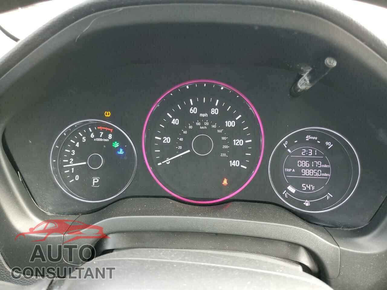 HONDA HR-V 2017 - 3CZRU6H30HG708344