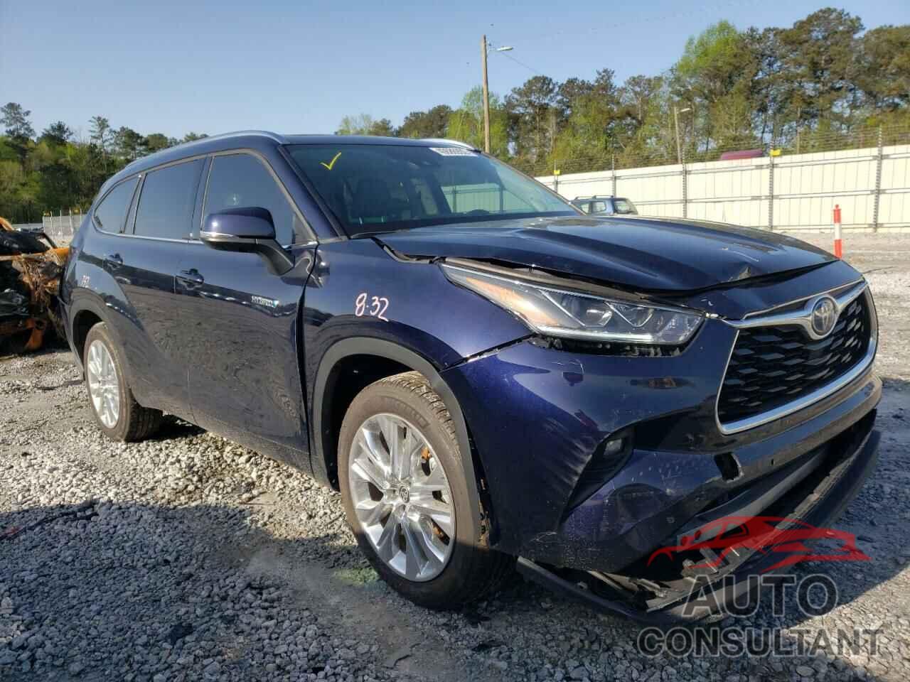 TOYOTA HIGHLANDER 2021 - 5TDYARAH2MS507011