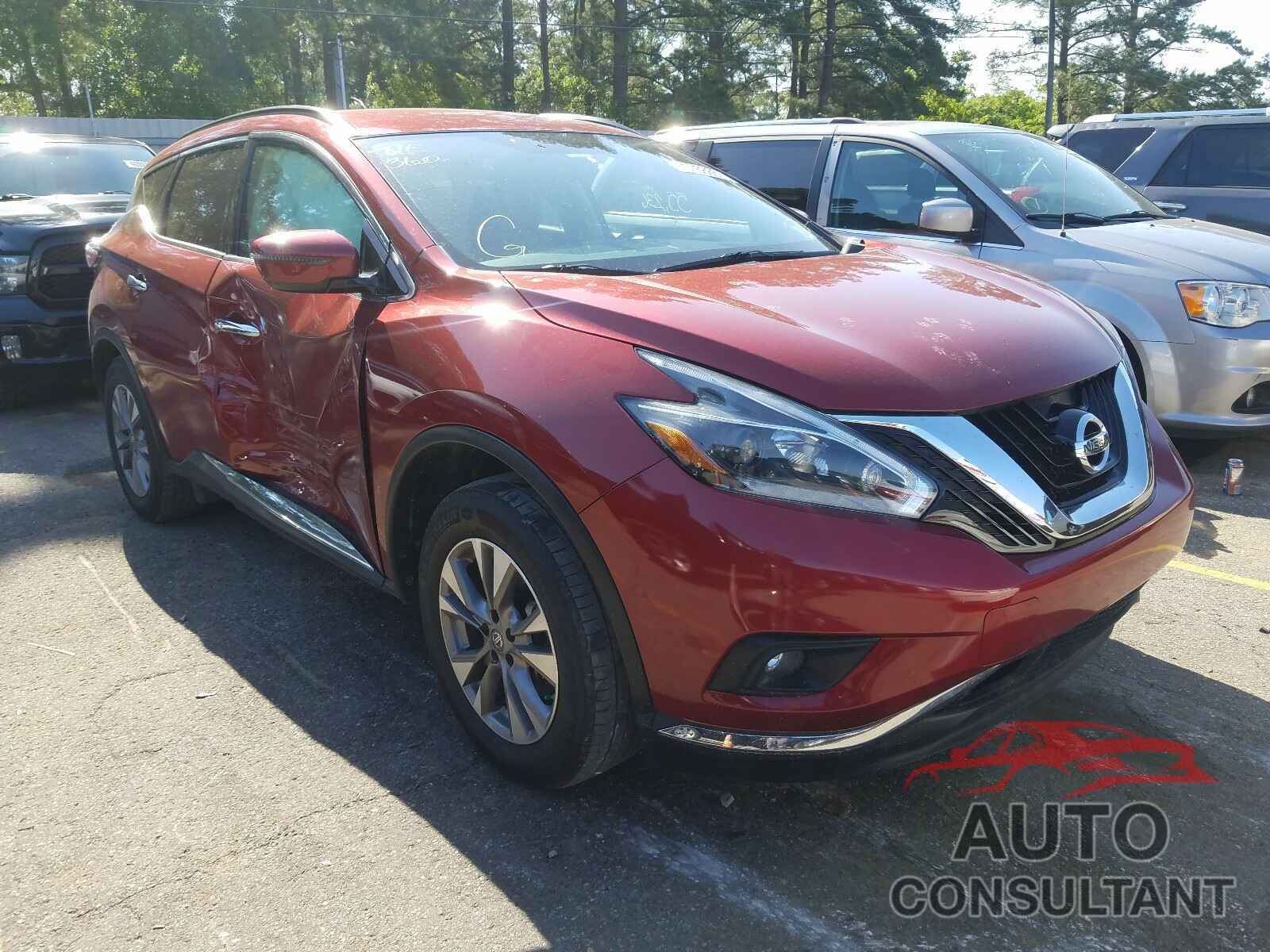 NISSAN MURANO 2018 - 5N1AZ2MG2JN133548