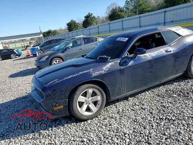 DODGE CHALLENGER 2013 - 2C3CDYAG9DH609217