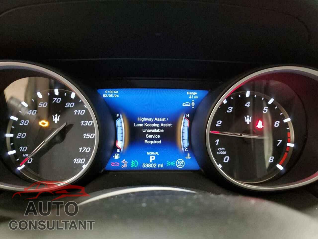 MASERATI ALL MODELS 2019 - ZN661XUS8KX338640