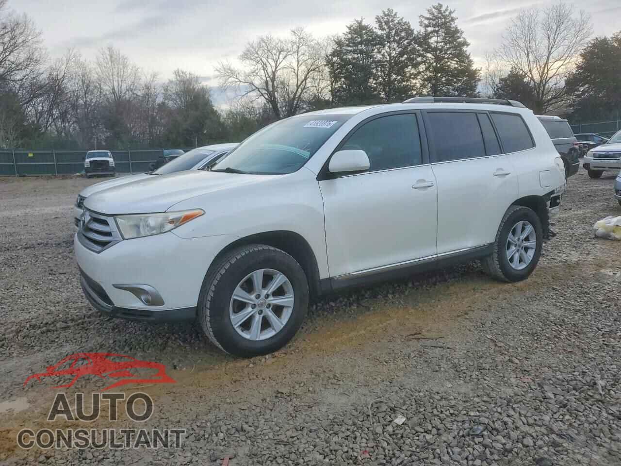 TOYOTA HIGHLANDER 2013 - 5TDZK3EH8DS125297