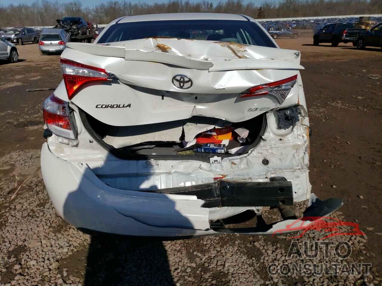 TOYOTA COROLLA 2016 - 5YFBPRHE2GP407729