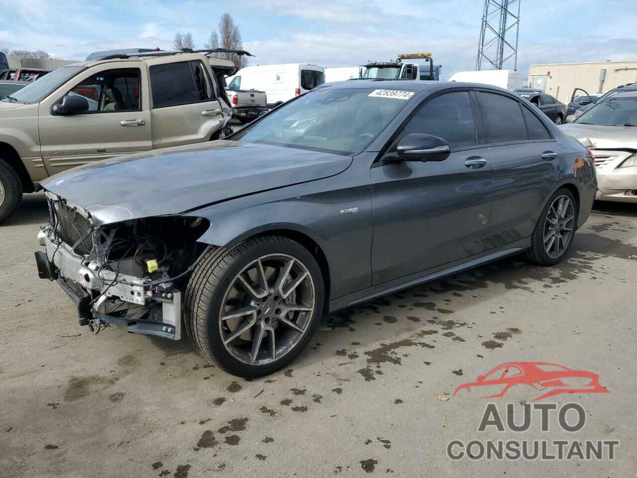 MERCEDES-BENZ C-CLASS 2017 - 55SWF6EB7HU191837