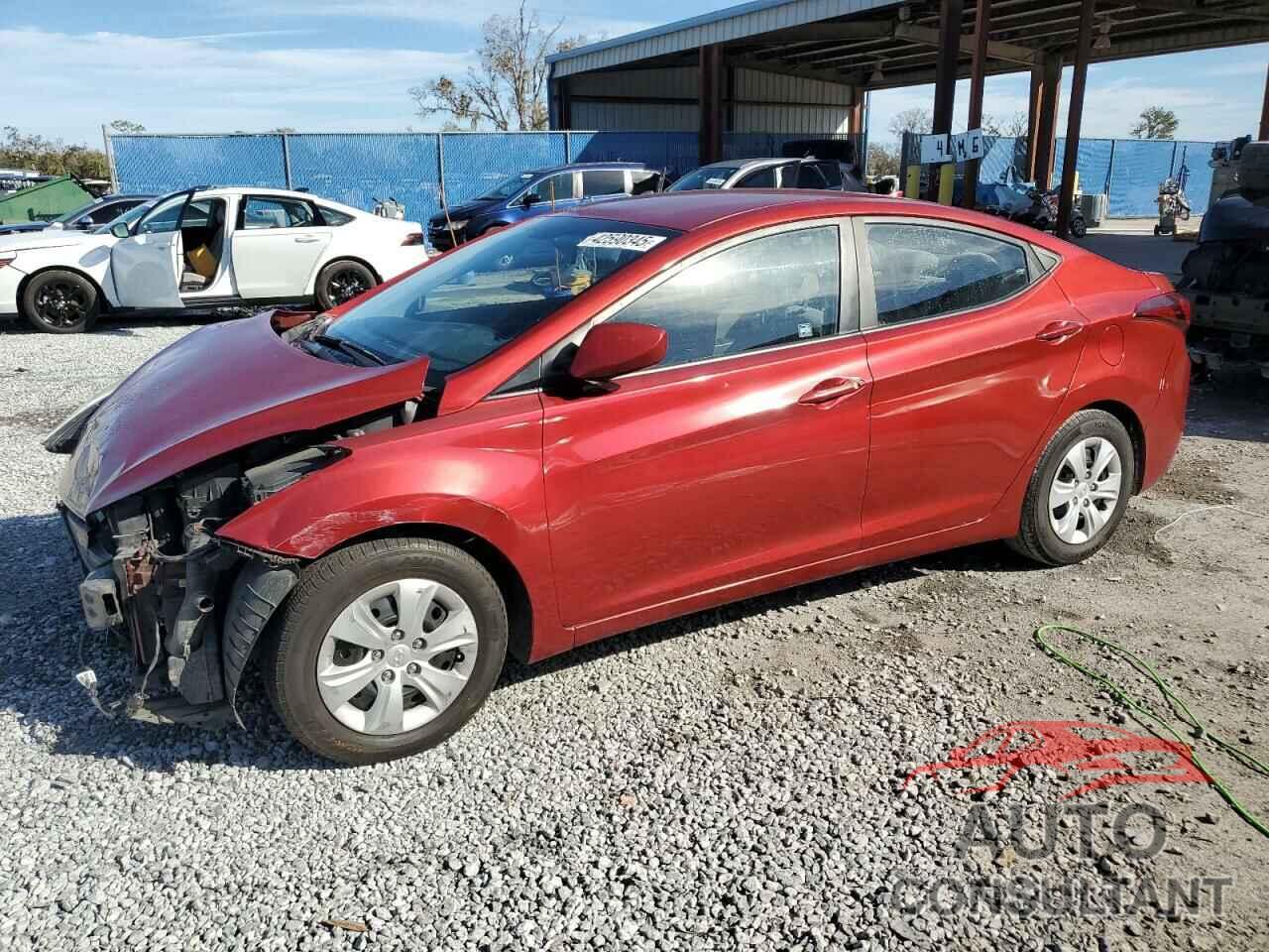 HYUNDAI ELANTRA 2016 - 5NPDH4AEXGH779528