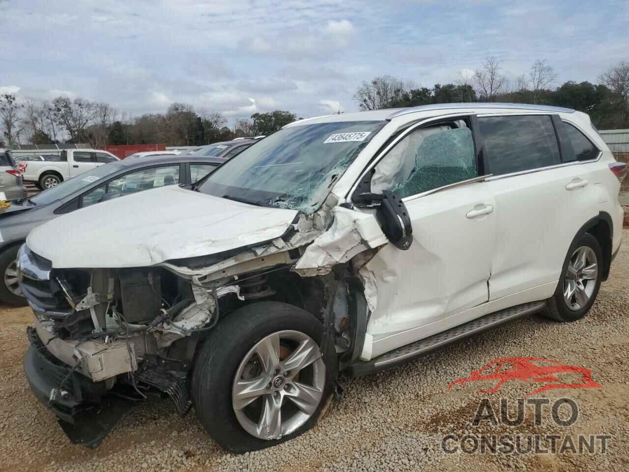TOYOTA HIGHLANDER 2016 - 5TDYKRFH9GS121678