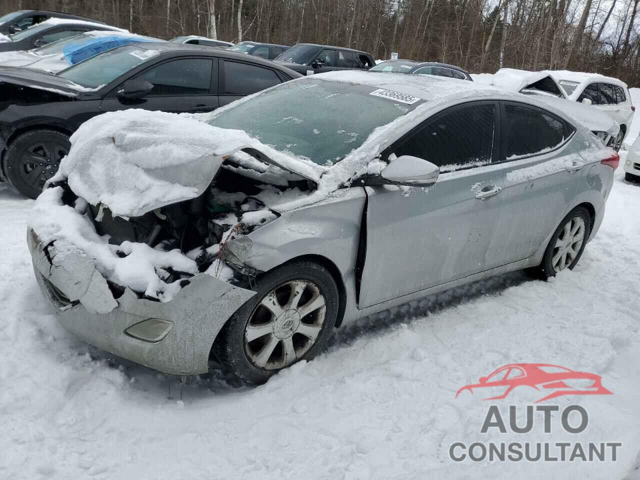 HYUNDAI ELANTRA 2012 - 5NPDH4AE6CH088491