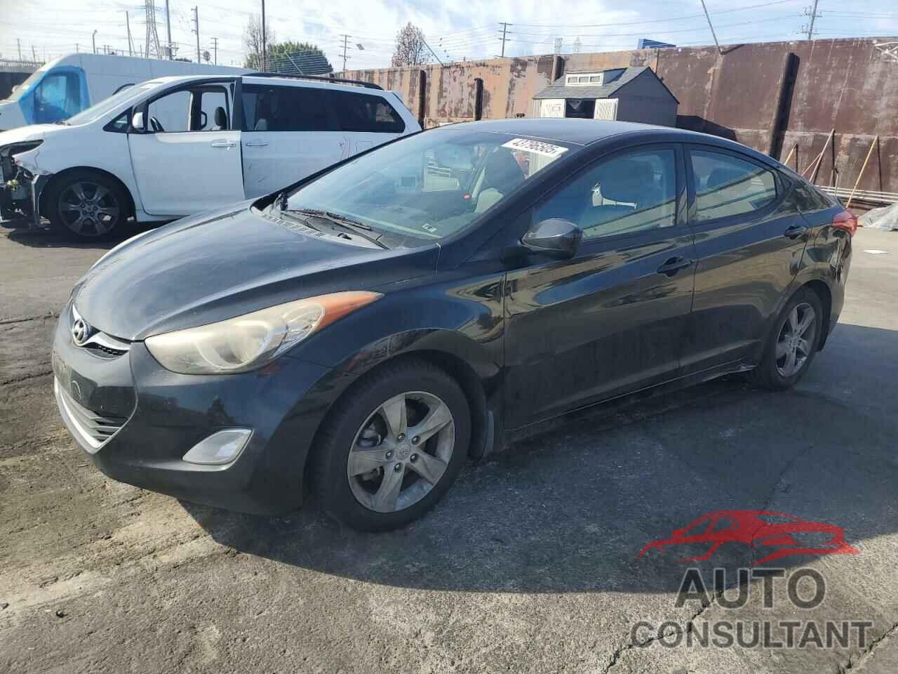 HYUNDAI ELANTRA 2013 - KMHDH4AEXDU874099