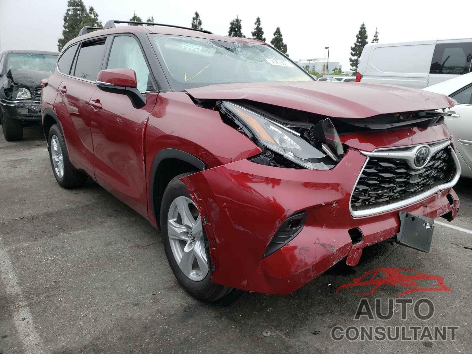 TOYOTA HIGHLANDER 2020 - 5TDZZRAH1LS004064