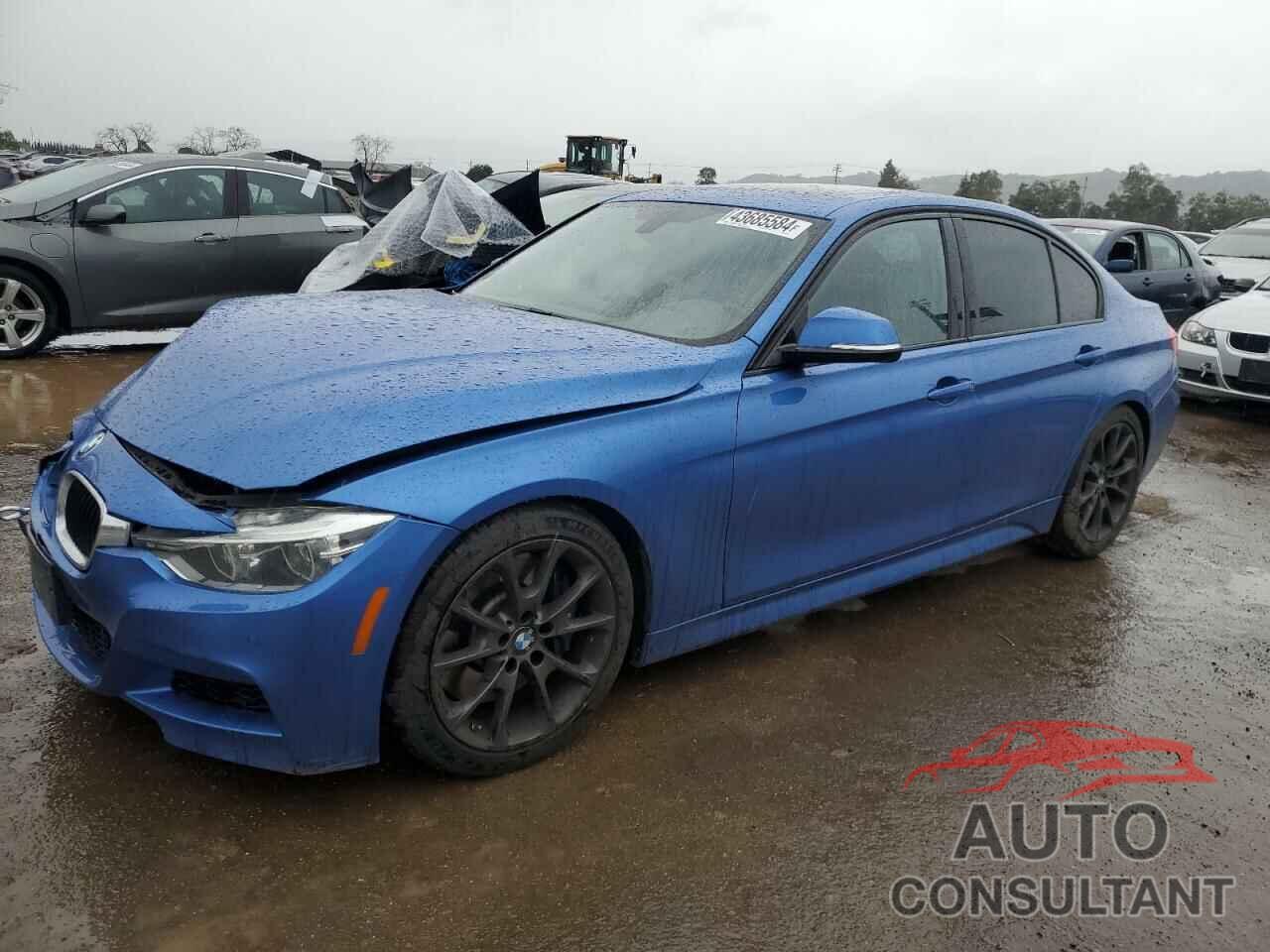 BMW 3 SERIES 2016 - WBA8B7C51GK487136