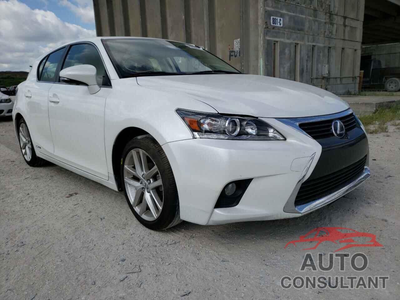 LEXUS CT 200 2016 - JTHKD5BH9G2274758