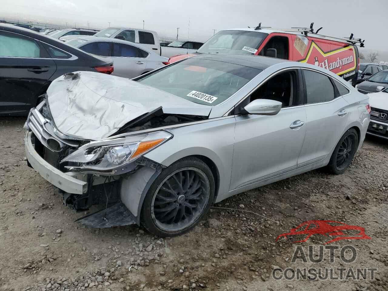 HYUNDAI AZERA 2012 - KMHFH4JG4CA149205
