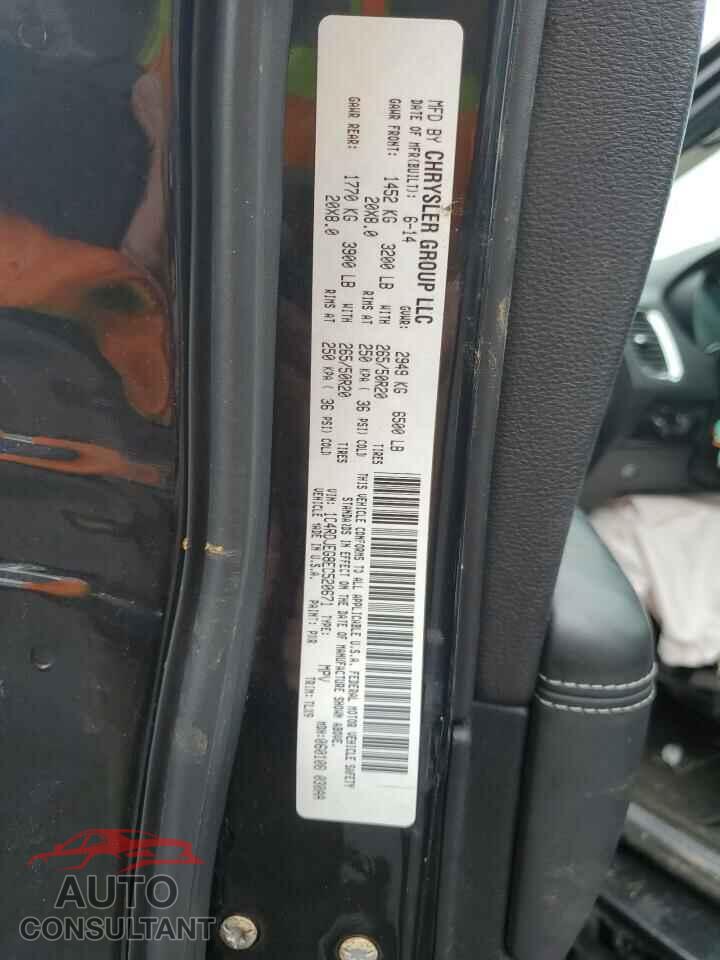 DODGE DURANGO 2014 - 1C4RDJEG8EC520671
