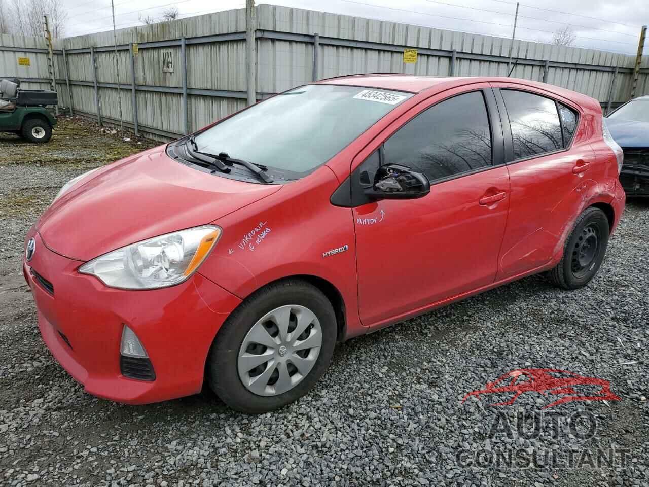 TOYOTA PRIUS 2014 - JTDKDTB30E1562536