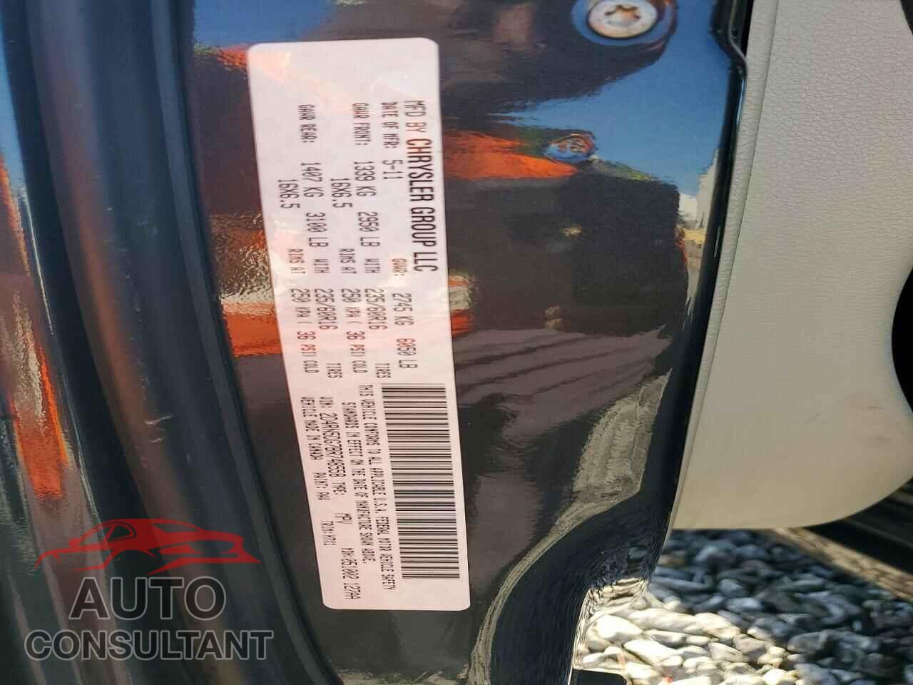 DODGE CARAVAN 2011 - 2D4RN5DG7BR748558