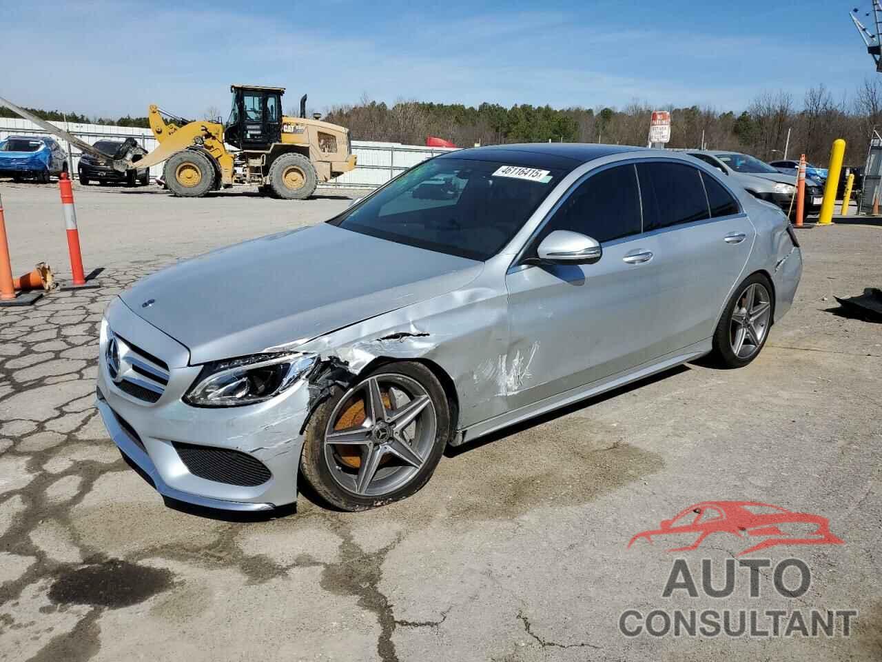 MERCEDES-BENZ C-CLASS 2018 - 55SWF4JB9JU280101