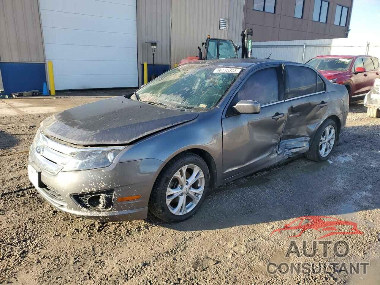 FORD FUSION 2012 - 3FAHP0HA1CR437253