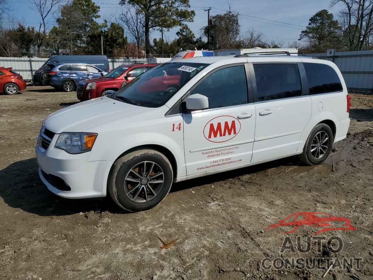 DODGE CARAVAN 2017 - 2C4RDGCGXHR825249