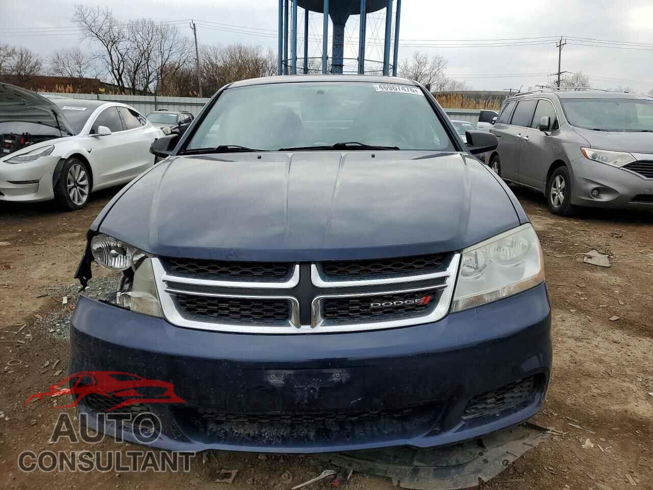 DODGE AVENGER 2013 - 1C3CDZAG1DN581992