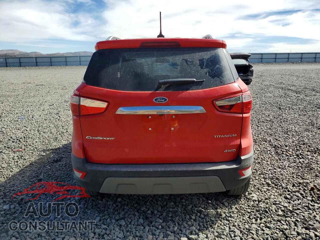 FORD ECOSPORT 2019 - MAJ6S3KL0KC309830