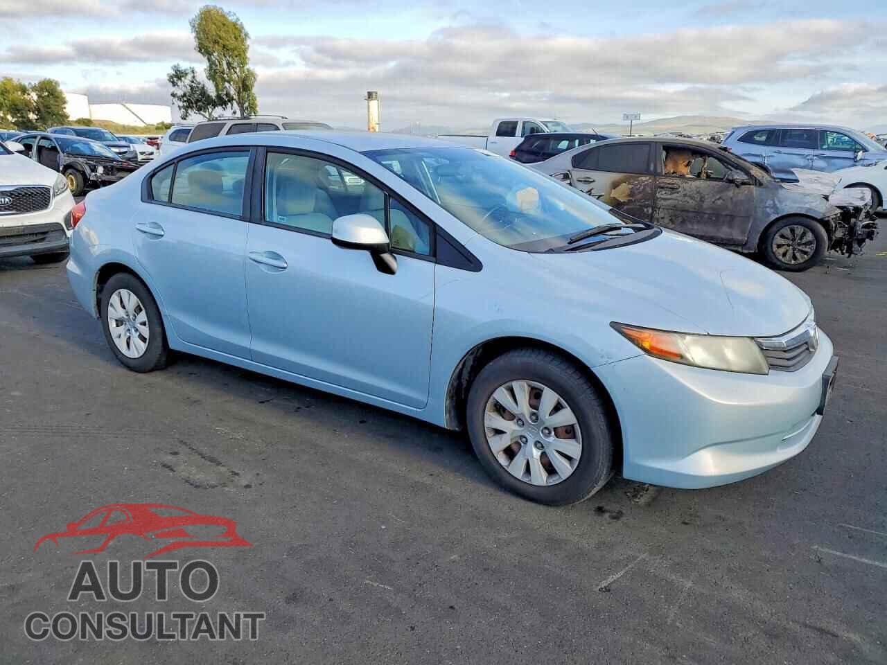 HONDA CIVIC 2012 - 19XFB2F59CE340133