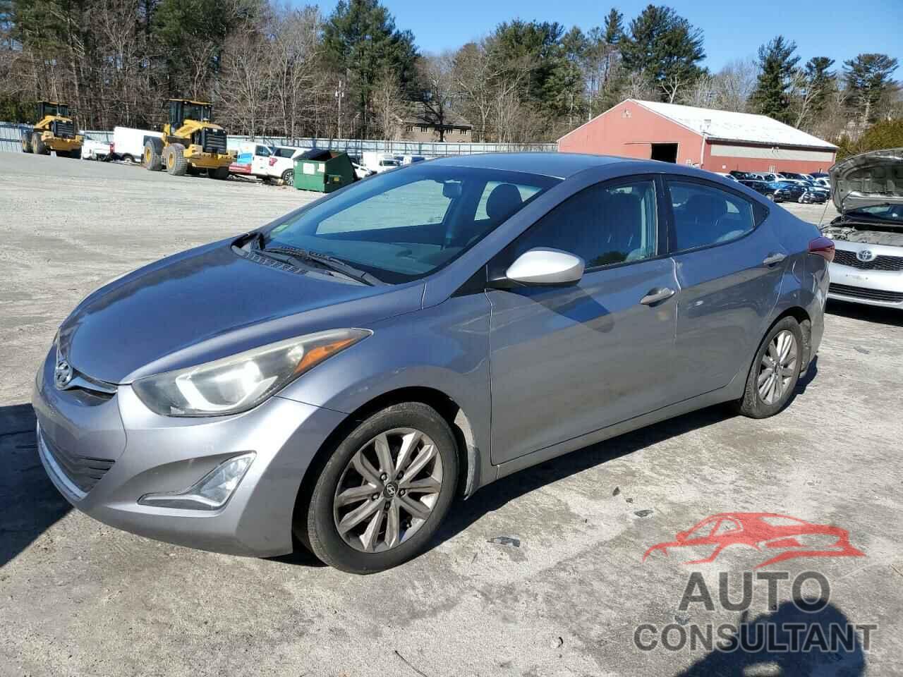 HYUNDAI ELANTRA 2014 - KMHDH4AE3EU031766