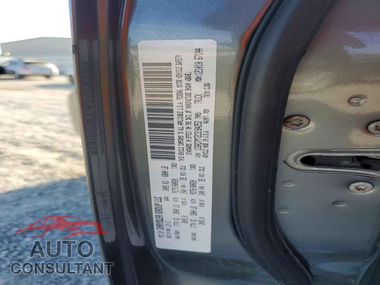 DODGE RAM 1500 2012 - 1C6RD7MT2CS184253