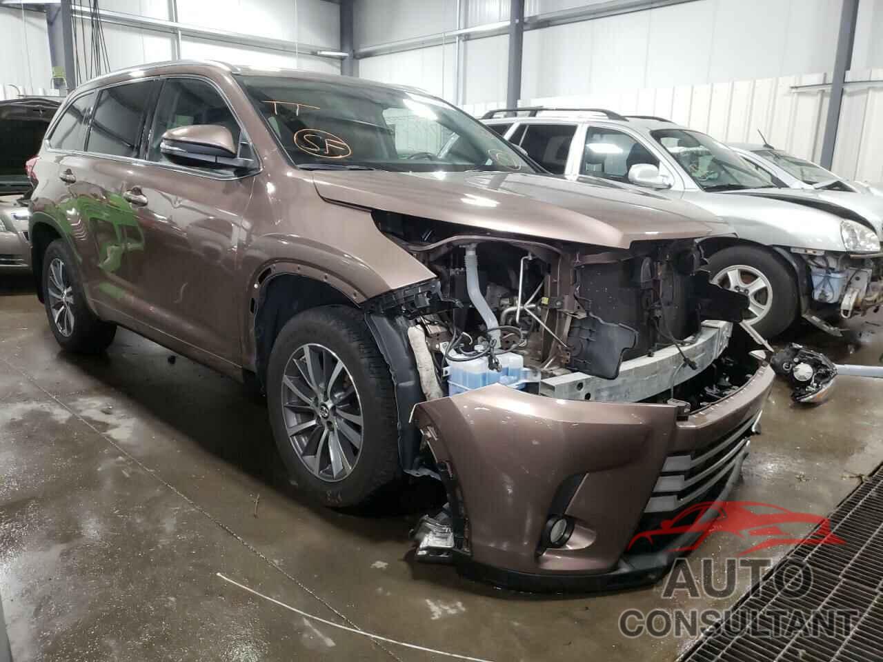 TOYOTA HIGHLANDER 2017 - 5TDJZRFH9HS379861