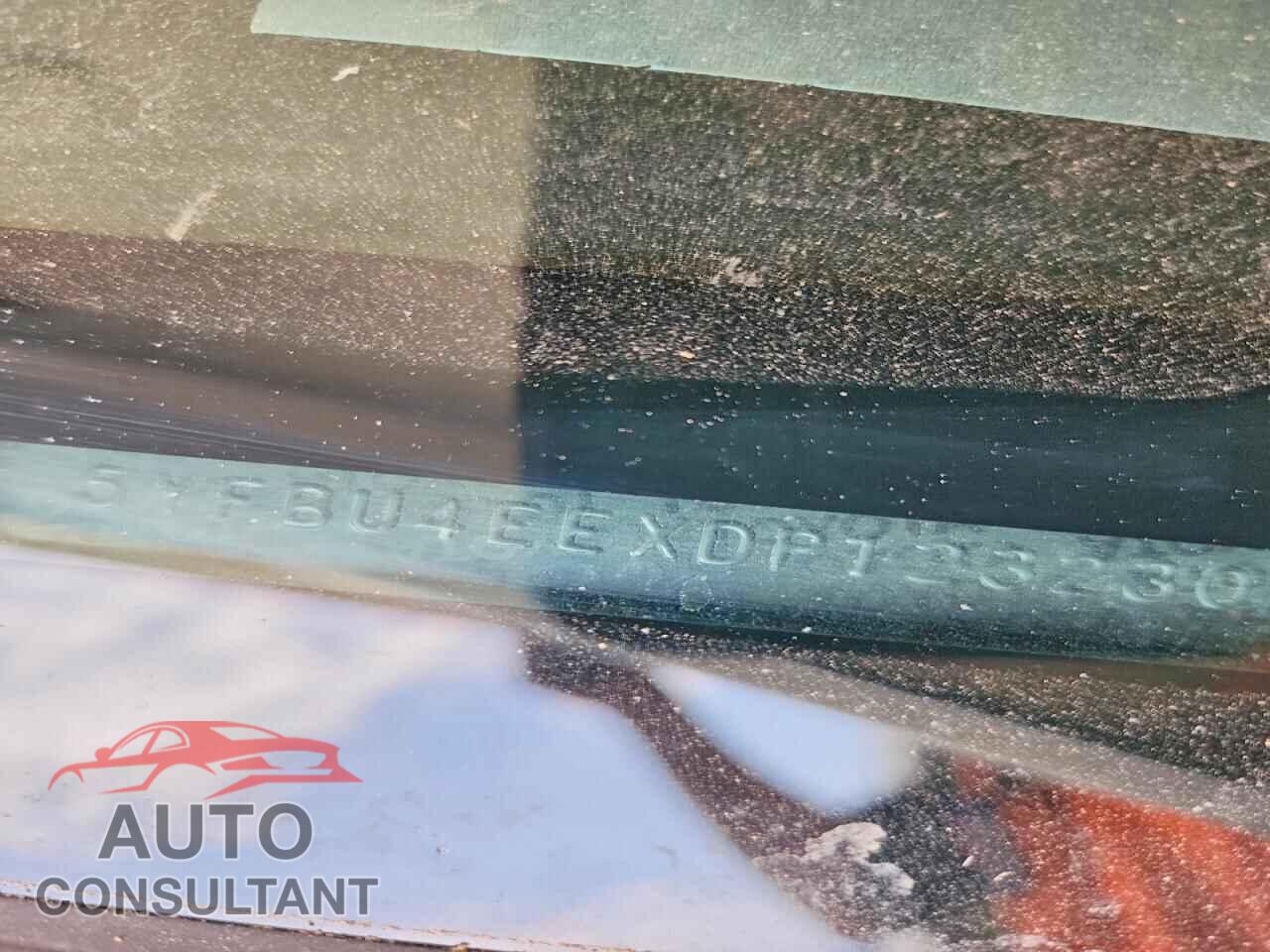 TOYOTA COROLLA 2013 - 5YFBU4EEXDP123230