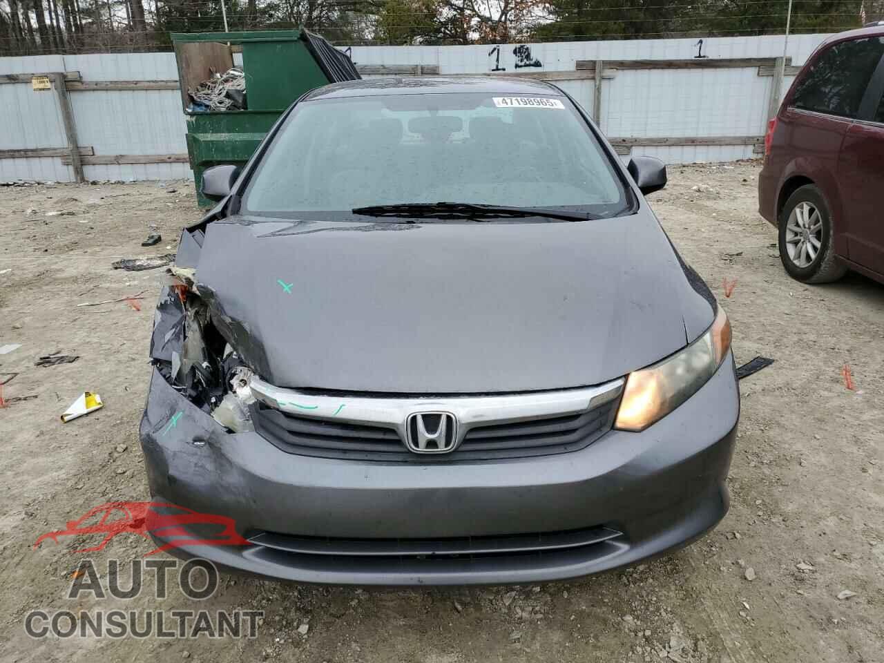 HONDA CIVIC 2012 - 2HGFB2F59CH312046