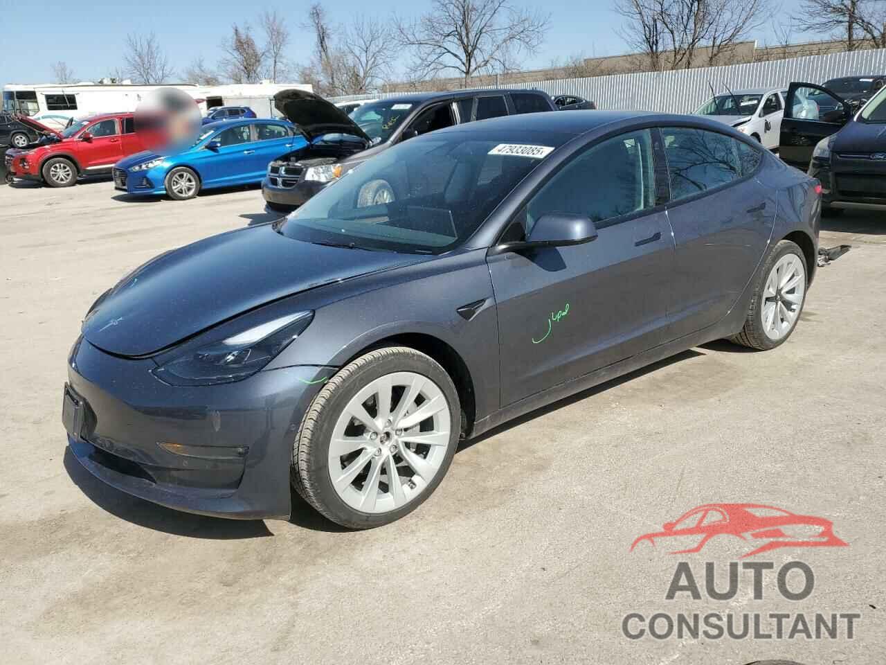 TESLA MODEL 3 2022 - 5YJ3E1EB2NF350463
