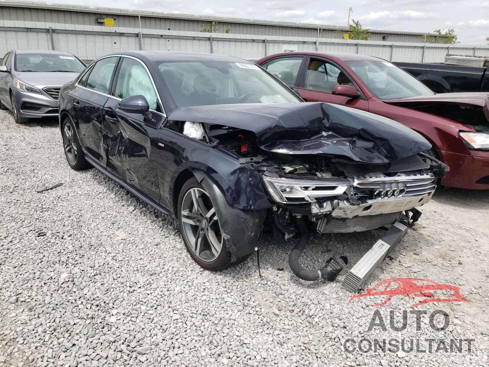 AUDI A4 2017 - WAUFNAF45HN000213