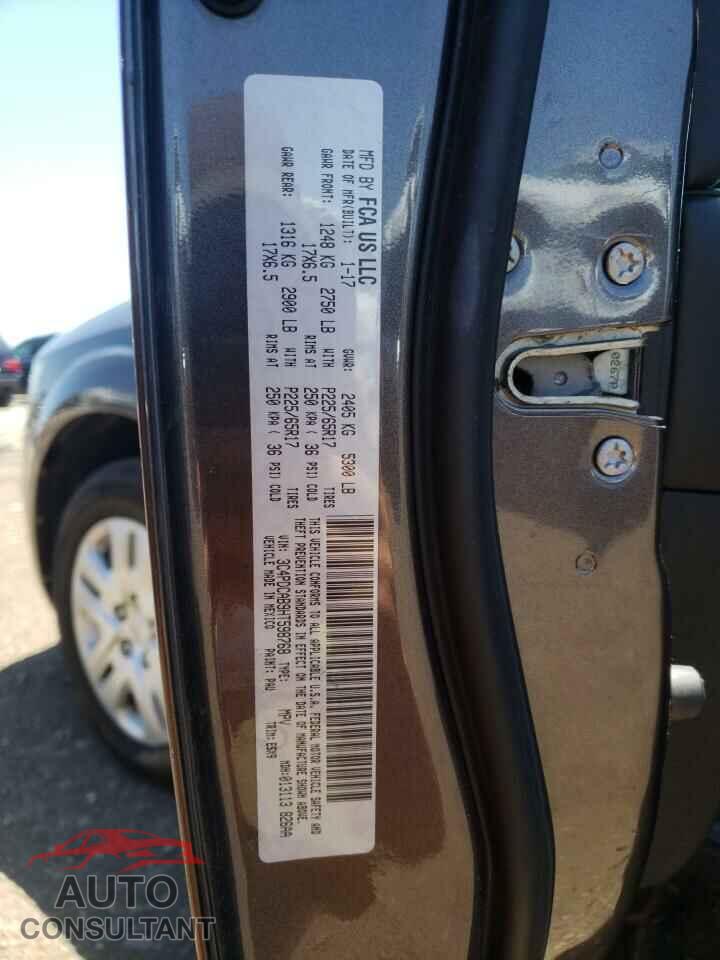 DODGE JOURNEY 2017 - 3C4PDCAB9HT598768