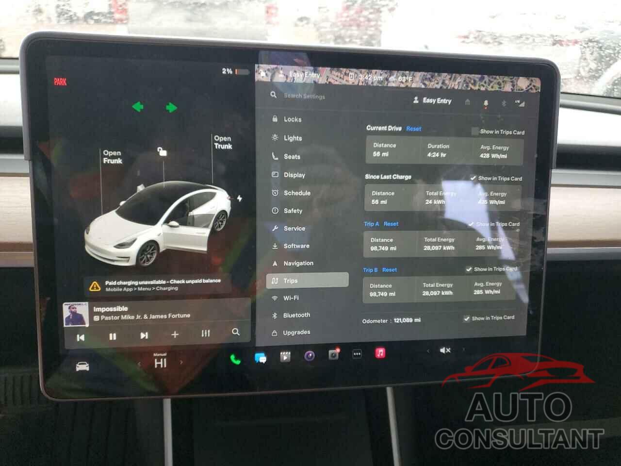 TESLA MODEL 3 2020 - 5YJ3E1EB4LF637428