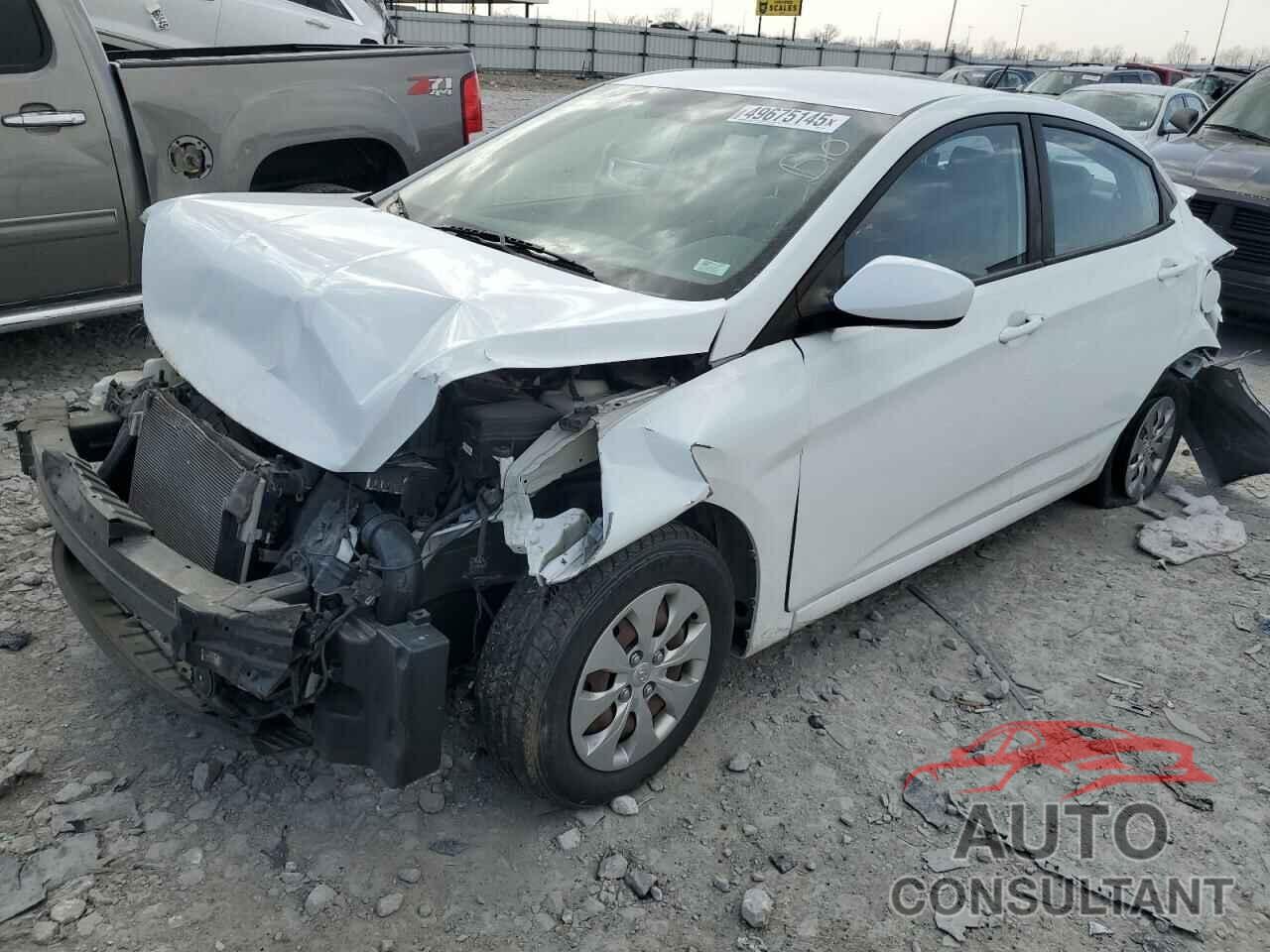 HYUNDAI ACCENT 2016 - KMHCT4AEXGU044138