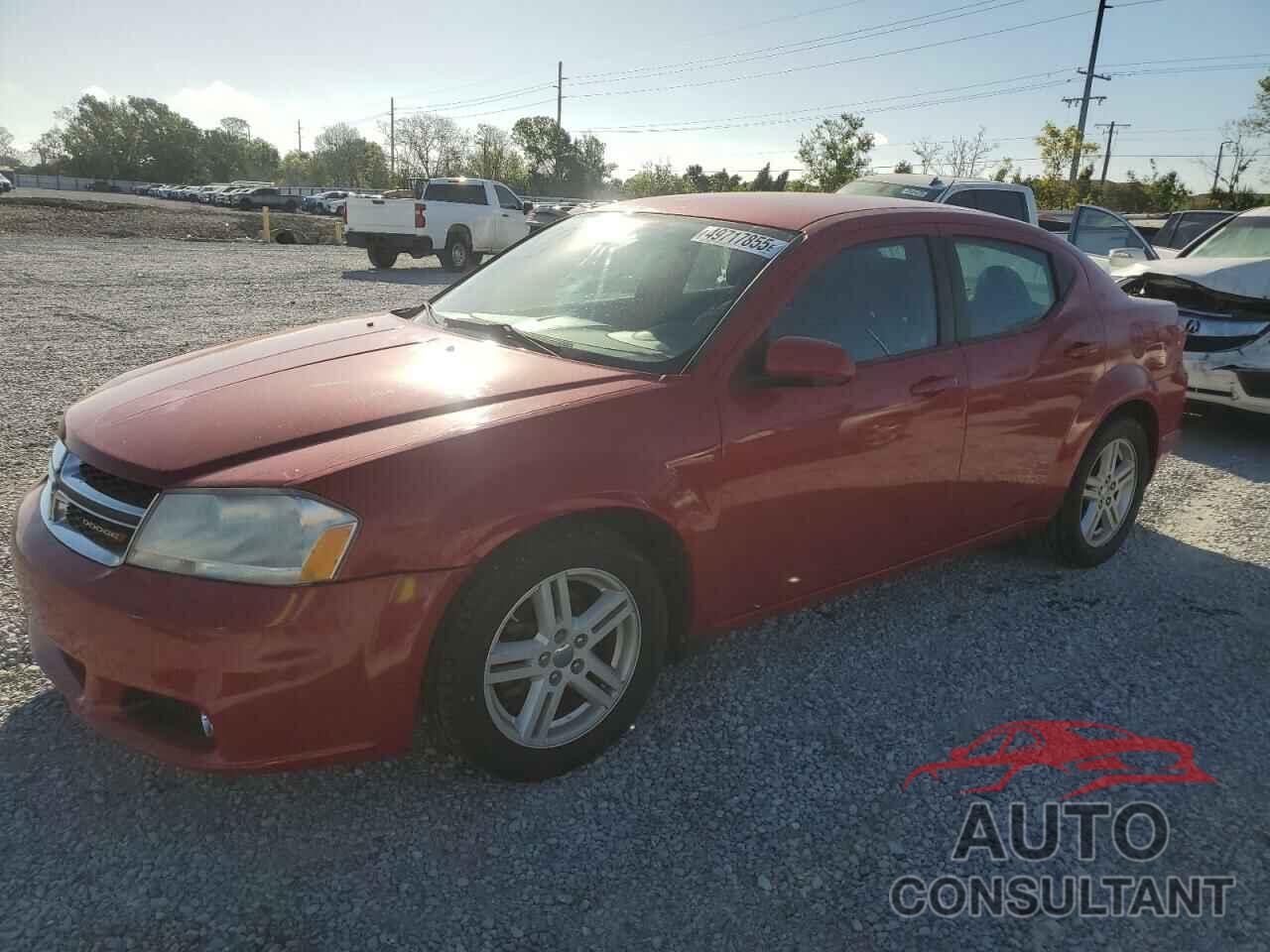 DODGE AVENGER 2013 - 1C3CDZCB9DN626016