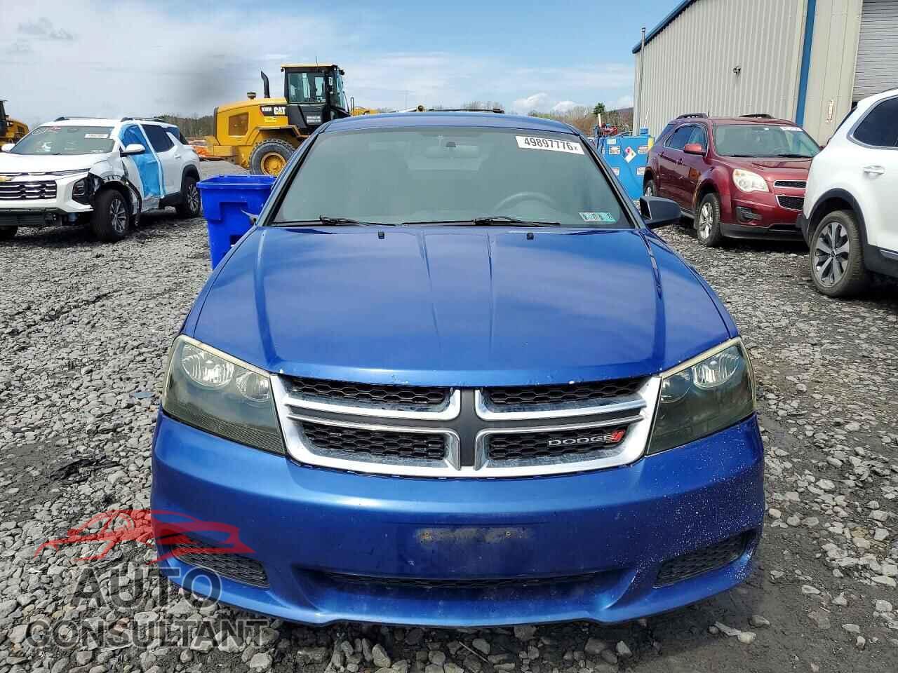 DODGE AVENGER 2012 - 1C3CDZAB7CN286544