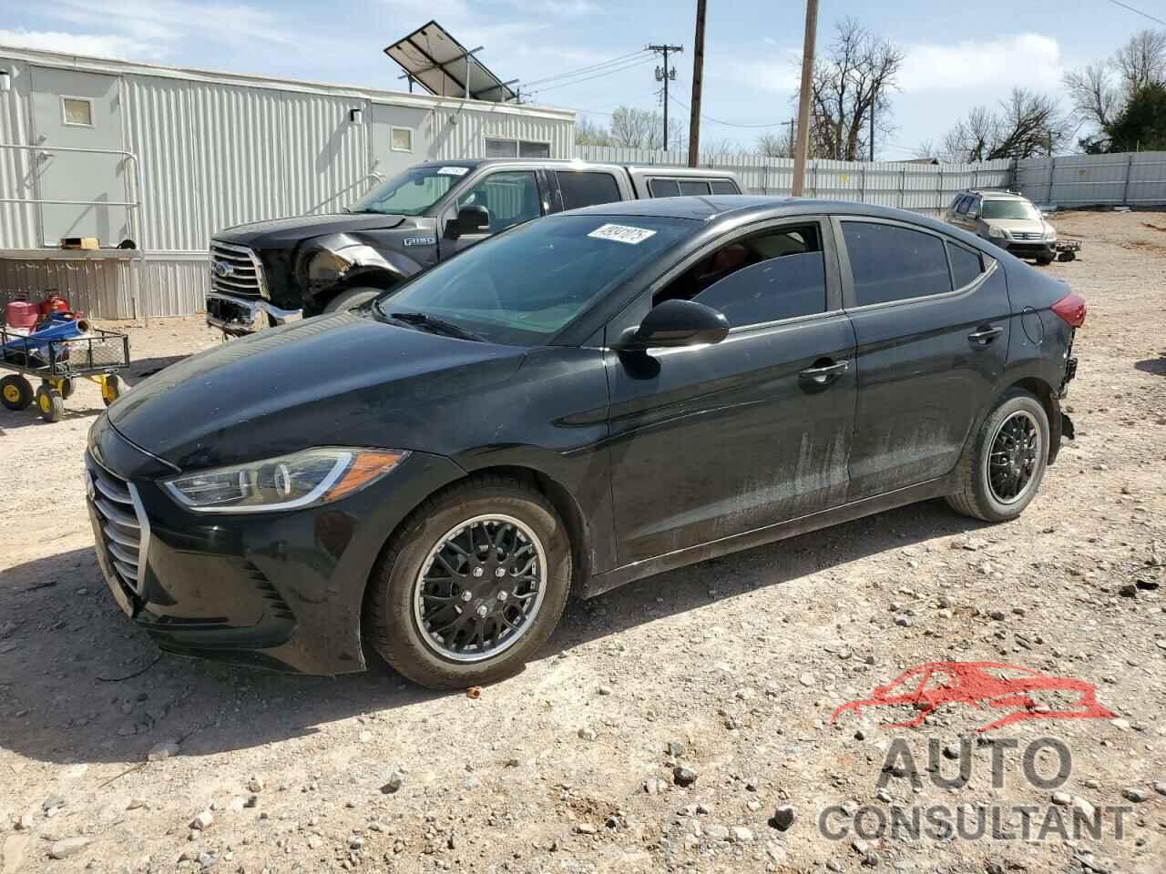 HYUNDAI ELANTRA 2017 - KMHD74LF4HU341342