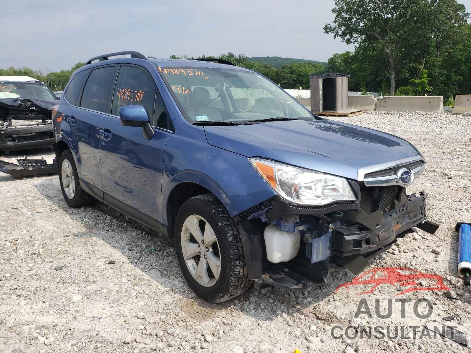 SUBARU FORESTER 2016 - JF2SJAHC4GH471088