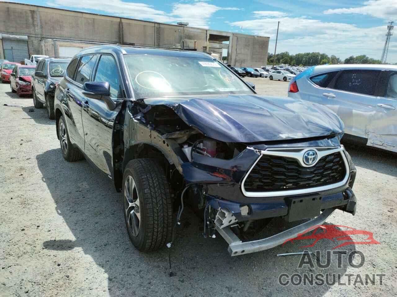 TOYOTA HIGHLANDER 2021 - 5TDGBRCH9MS515032