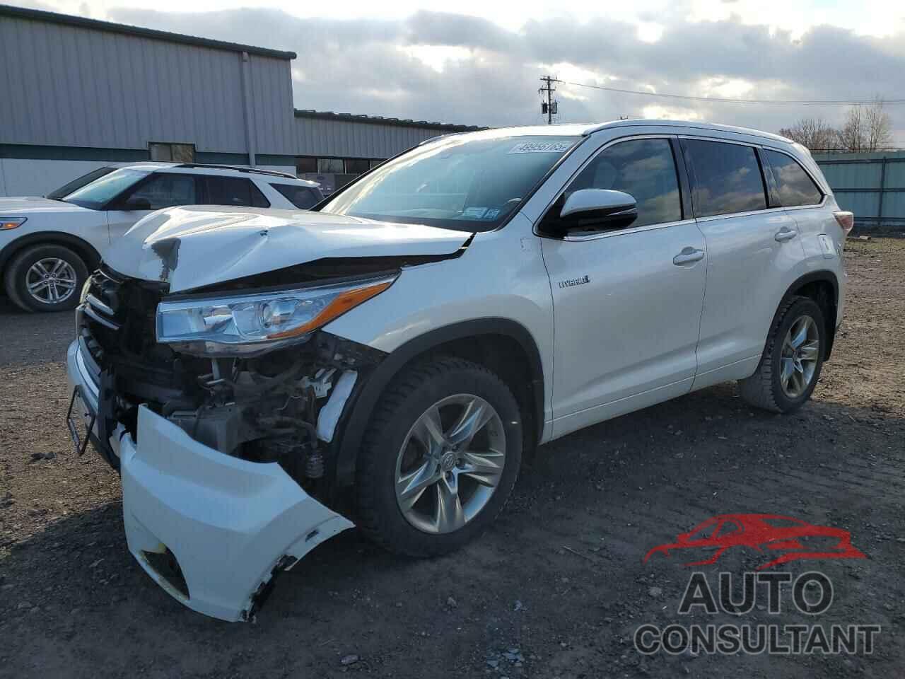 TOYOTA HIGHLANDER 2015 - 5TDDCRFH0FS010012