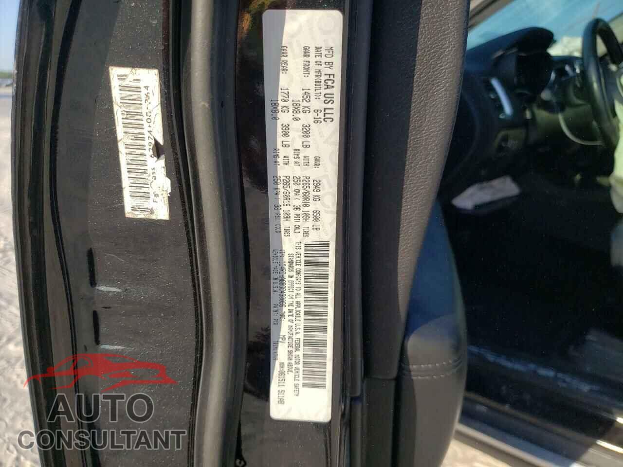 DODGE DURANGO 2016 - 1C4RDHAG8GC430096