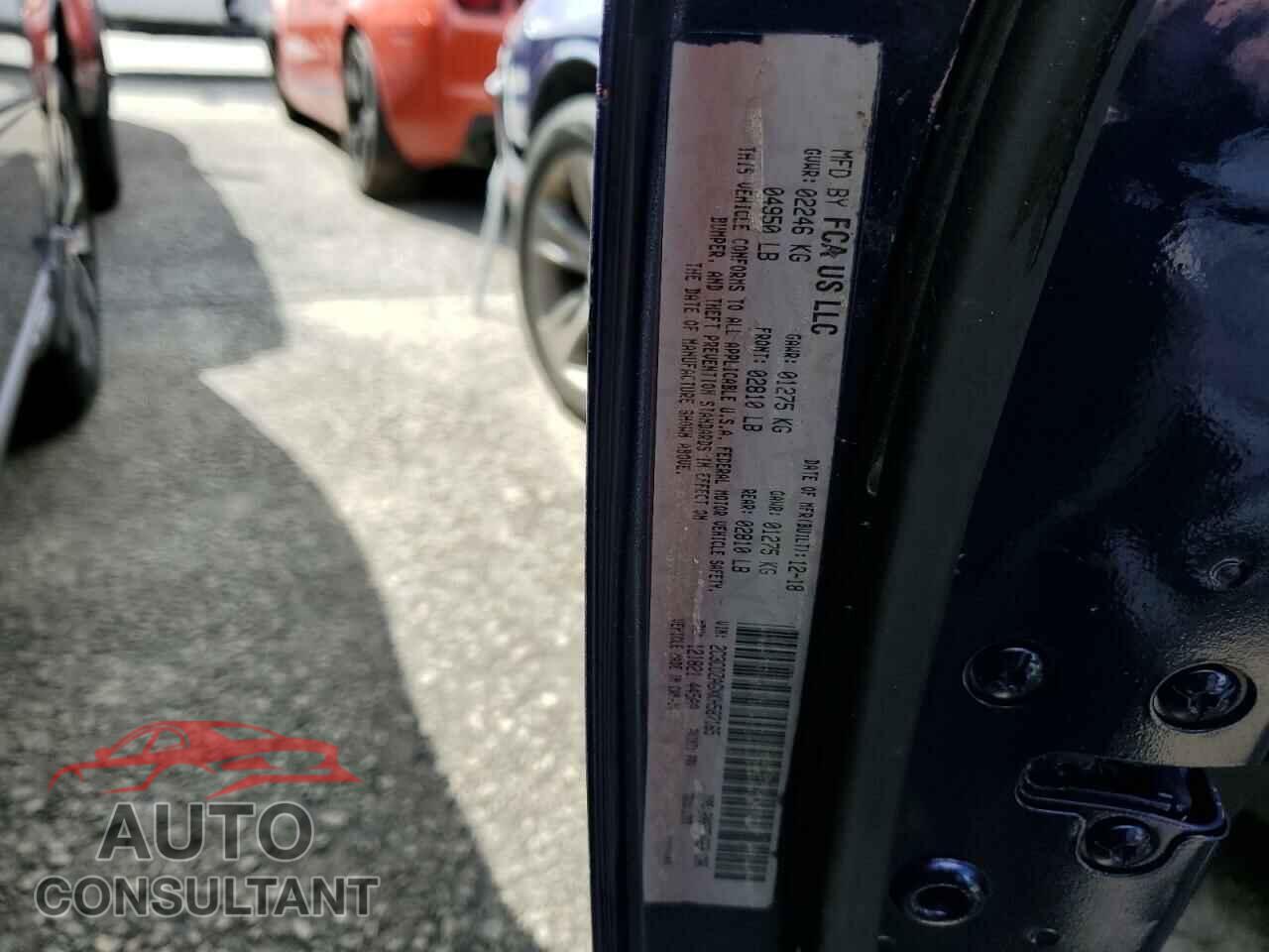 DODGE CHALLENGER 2019 - 2C3CDZAGXKH587165