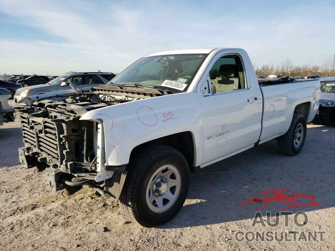 CHEVROLET SILVERADO 2017 - 1GCNCNEH0HZ166860