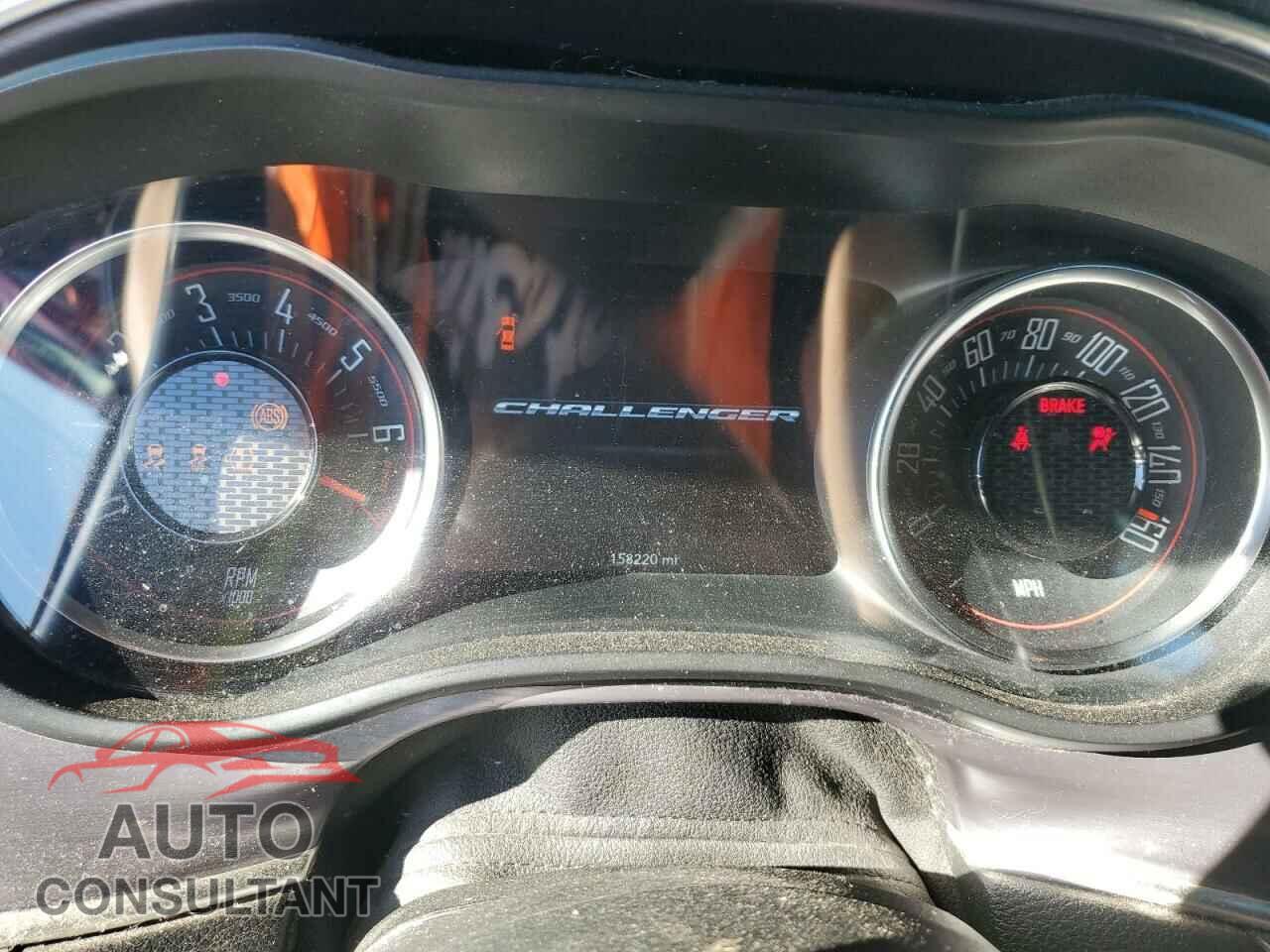 DODGE CHALLENGER 2018 - 2C3CDZAG1JH237535