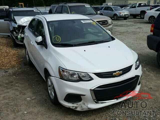 CHEVROLET SONIC 2017 - 1G1JD5SH2H4139133