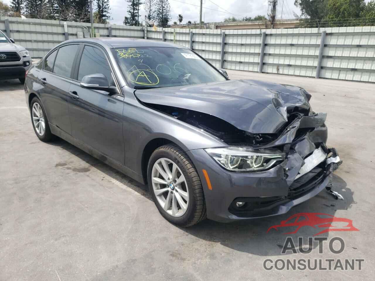 BMW 3 SERIES 2018 - WBA8A9C54JAH14706