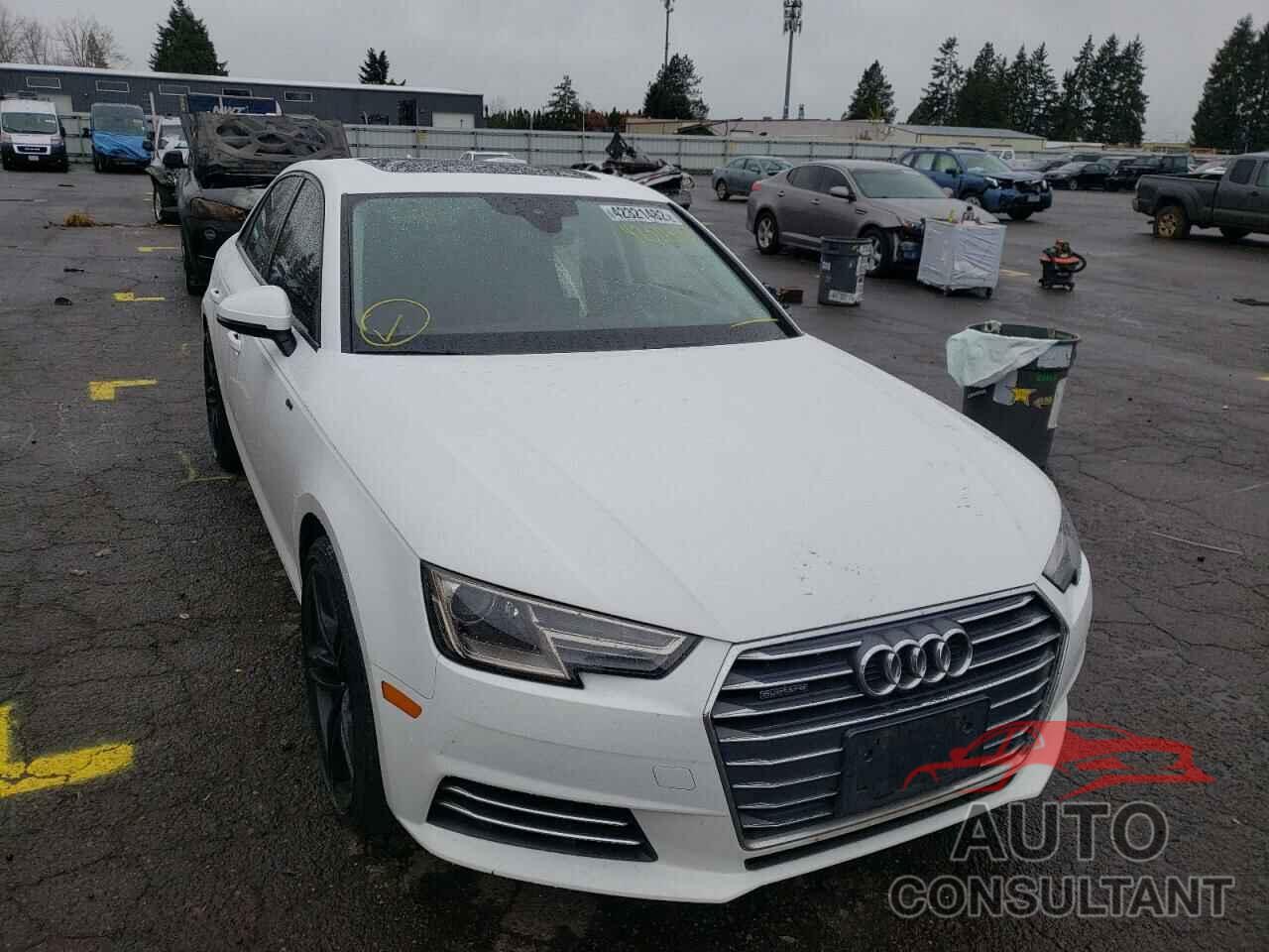 AUDI A4 2017 - WAUANAF46HN027768