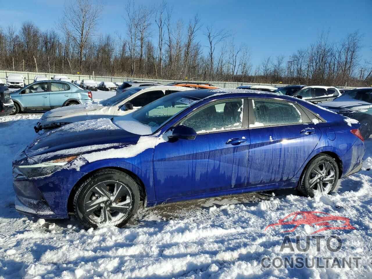 HYUNDAI ELANTRA 2021 - KMHLS4AGXMU211887