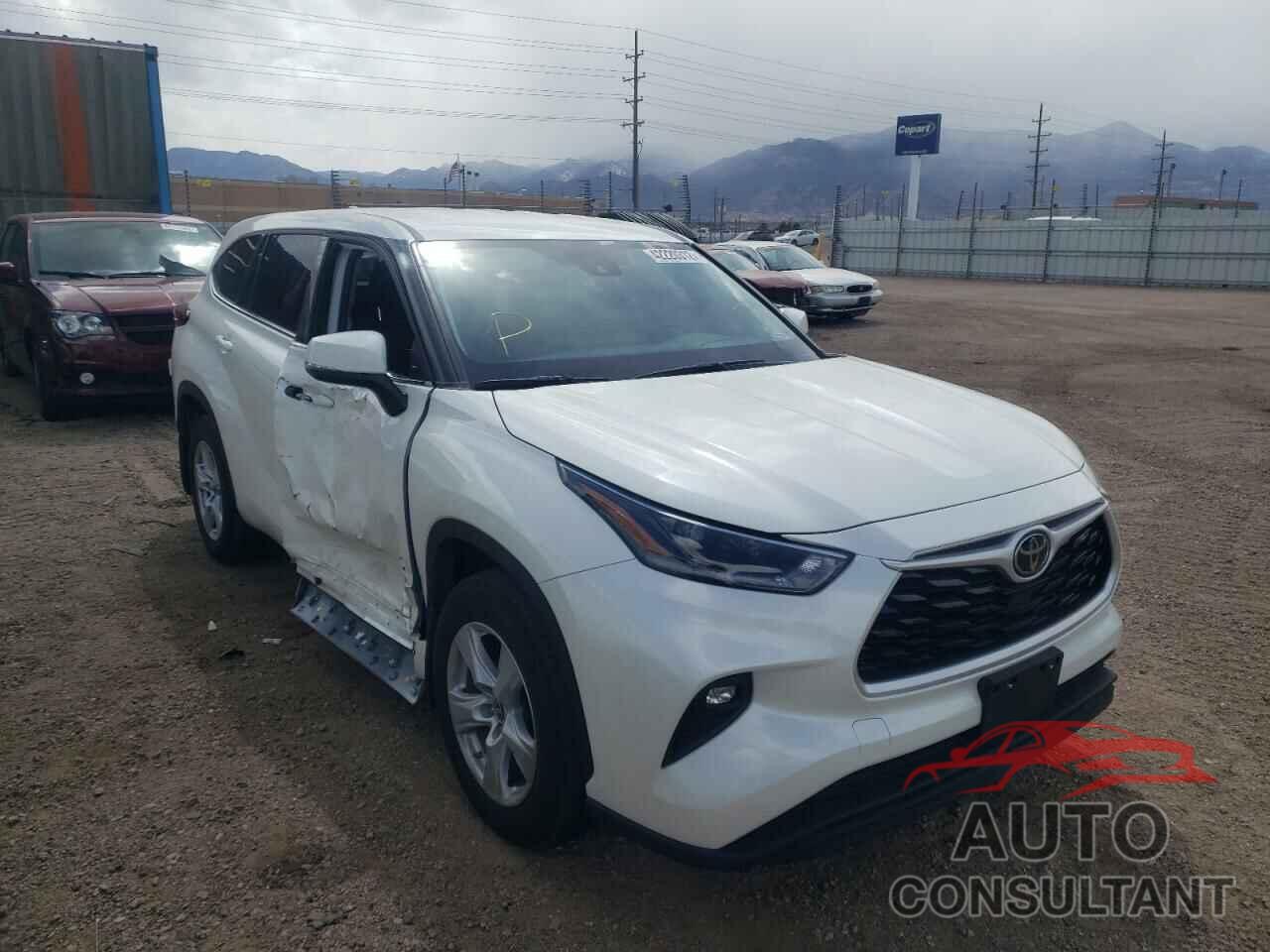 TOYOTA HIGHLANDER 2021 - 5TDBZRBH7MS530023